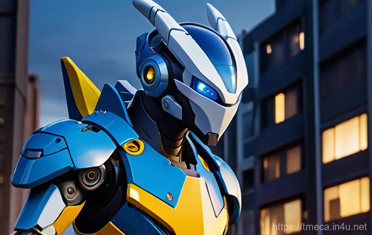 터닝메카드 주인공 나찬 특징 - A determined young boy, Na-chan, with short, spiky brown hair and wearing his signature blue and yel...